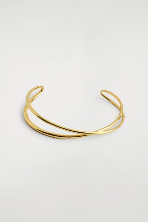 COS Double-Wrap Necklace in Gold-coloured - Women