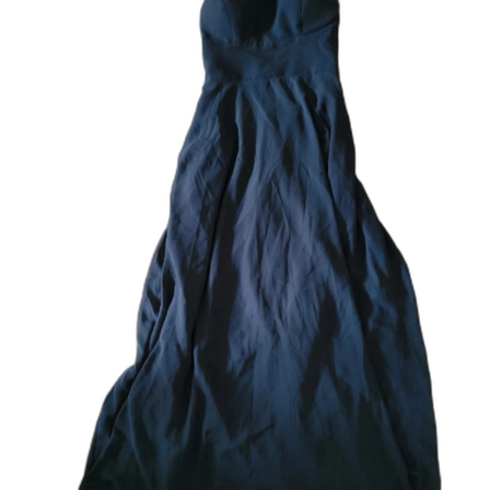 Marinblå balklänning