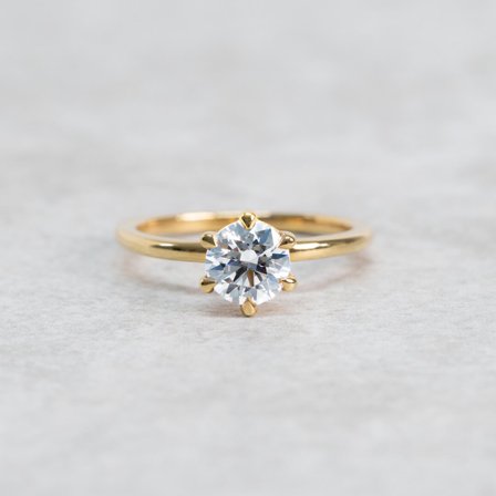 Vildlin, 18K Gelbgold : Diamanten - Laborgezüchtet, Karat - 0.50 kt