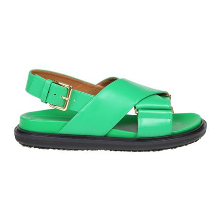Marni Sandaler Grøn, Dame Sandaler, Størrelse: 36 EU