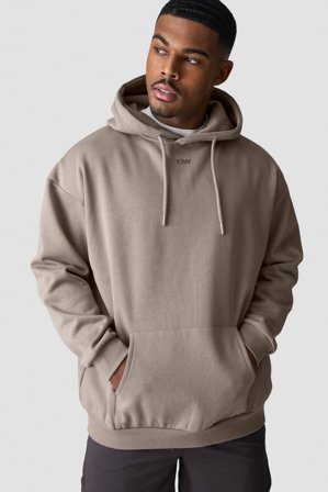 ICANIWILL - Everyday Relaxed Hoodie Men Greige - Heren - sportkleding van ICIW