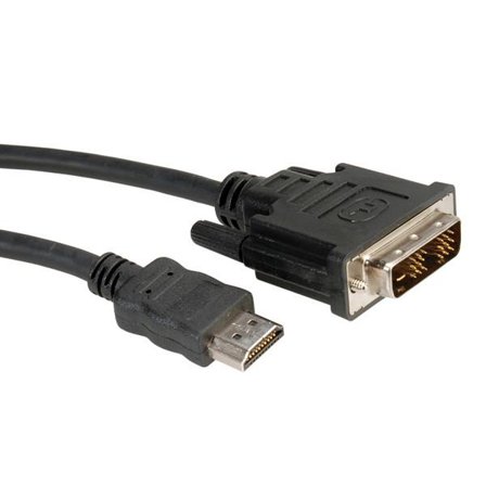ROLINE Dvi Cable, Dvi (18+1) - Hdmi,