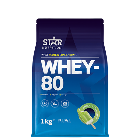 Star Nutrition Whey-80 Vassleprotein 1 kg