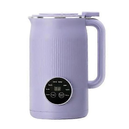 1200ML Nøddemælk Maskine Sojamælksmaskine Stor Kapacitet 8 Funktioner EU Stik Selvrensende Automatisk Sojamaskine Køkkenværktøj