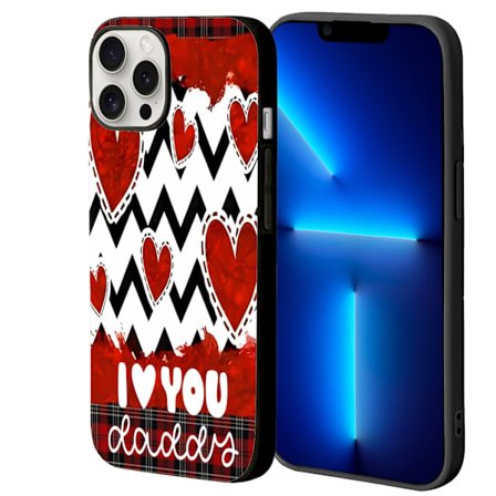 Attraktiv Design iPhone 13 Skal, iPhone 15 för 17 16 15 14 Plus 15 Pro 13 Mini 12 Alla hjärtans dag Telefonfodral