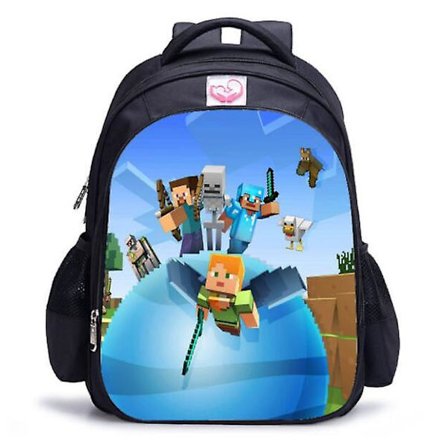 Minecraft vandtæt rygsæk til børn -1