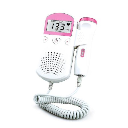 Fosterdoppler, Lomme Baby Hjertemonitor, Fosterhjerterytme Doppler For Graviditet