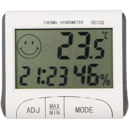 CD-rumstemperaturmätare Mini LCD Digital Rumstemperaturmätare Hygrometer