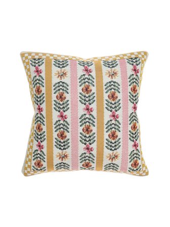 Fronha Anita Cushion Cover - Rosa/Laranja 50X50