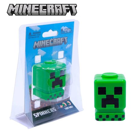 Minecraft Fidget Spinner Avstressande Leksak *Creeper*