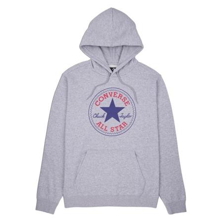 Puserot je Fleecet Converse Goto All Star Patch Pullover Hoodie Harmaat 193 - 197 cm/XXL
