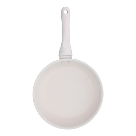 Non-stick stekepanne i aluminium med ergonomisk håndtak for rask oppvarming, eggepanne for alle typer komfyrer