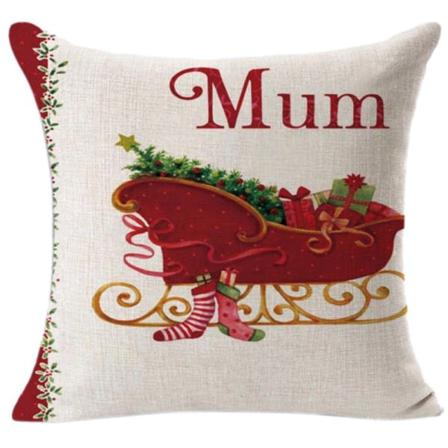 18 Färger 45*45cm Santa Claus Örngott Cover