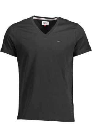 Tommy Hilfiger T-shirt Maniche Corte Uomo Nero