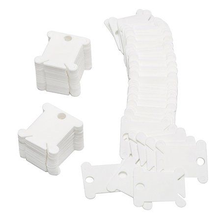 200 stk. Hardpapp Floss Bobbins Trådspoler Arbeidsverktøy Spo