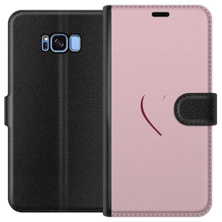 Kompatibelt Plånboksfodral till Samsung Samsung Galaxy S8 SoftPinkLove