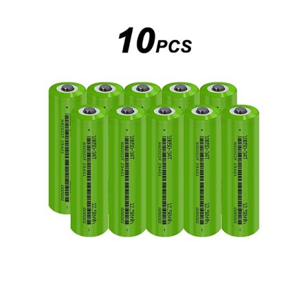 Nytt 2025 18650 3400mAh batteri 3,7v 18650 litiumuppladdningsbart batteri med spetsig verklig kapacitet 3400mAh ficklampabatterier
