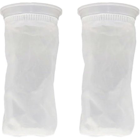 Nylon IBC Filter 2 stk. IBC Låg Regnvandsfilter IBC Udskiftningsfilter Vaskbart IBC Tanktilbehør 200 Finmasket til 1000 Liter IBC Regnvandstank