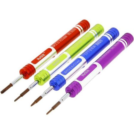 Reparationskit - AVIZAR - iPhone 7 och 7 Plus - 7 verktyg - Triwing skruvmejsel, korsskruvmejsel, pentalobe