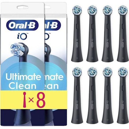 Borstar - ORAL-B - iO refills Ultimate Clean - 4-pack - Svart