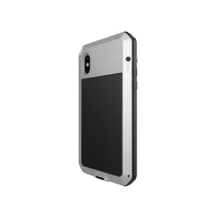 Army Heavy Duty Shock Drop (stryktålig) Aluminum För Iphone X/xs Silver