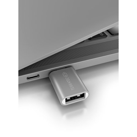 TERRATEC Connect C1 Usb C Usb A Silver