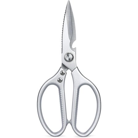 Køkkensaks til mad, kraftig køkkensaks sikker, skarp skæring til kød kyllingeben kalkun grøntsag krydderurt BBQ