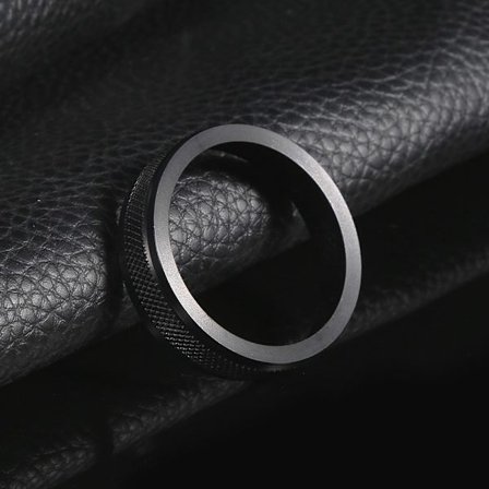 Volvo V60 XC60 S80 V40 AC Värmekontroll Brytare Ratt Ring Skydd Svart