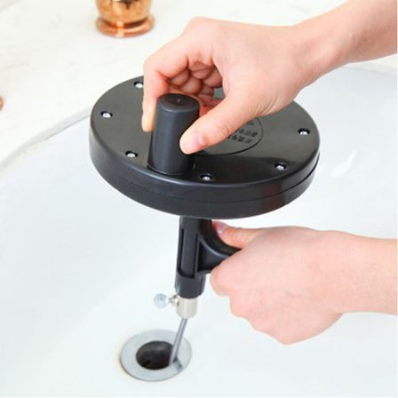 Handdriven toalett avloppsrensare, hushållsrör rengöringsartefakt,