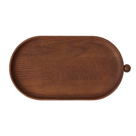 Oyoy living design Inka træbakke 34 cm, dark | KitchenOne