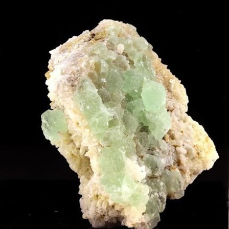 Sten og mineraler. Fluorit. 1230,5 øre. Hardy Mine, Black Mountains, Arizona, USA.