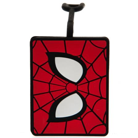 Marvel Spider-man Bagage Tag One Size Röd