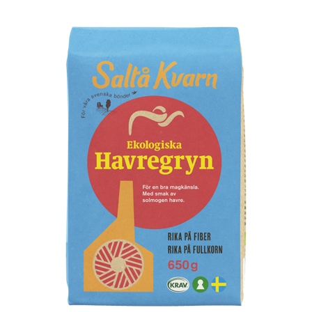 Saltå Kvarn Fina Havregryn 650 g