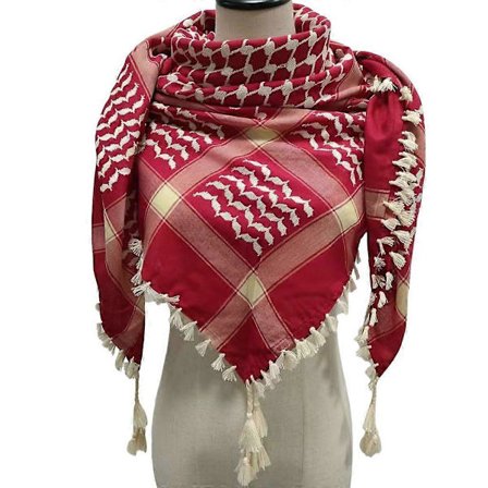 Keffiyeh Skjerf Hodeskjerf Shemagh Skjerf Arabisk Tørkle Tradisjonell Hodeinnpakning
