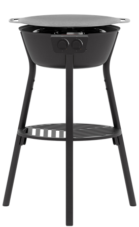 Muurikka kaasupoltin jaloilla 48 LL, musta