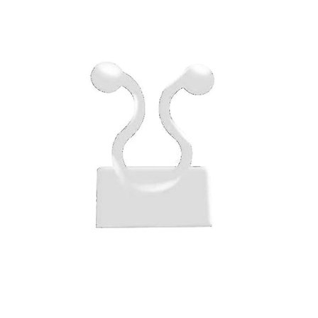 Osynliga Växtklämmor för Klätterväxter Väggfäste Klibbiga Klämmor Haken