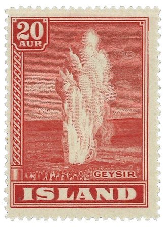 Island 1938-1939 - AFA 195 - Ubrugt