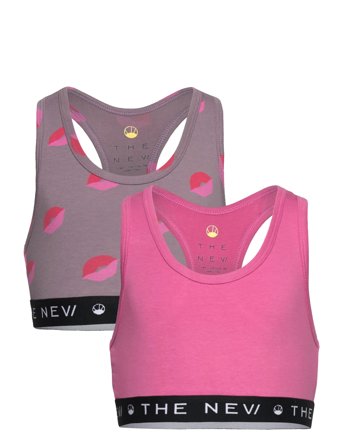 The New Tnthe New Top 2-Pack - Pink - 122/128