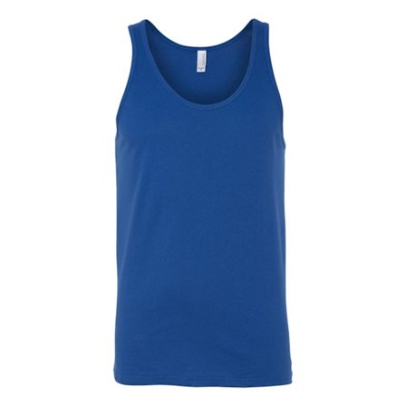 Bella + Canvas Unisex Adult Jersey Tank Top XXL True Royal