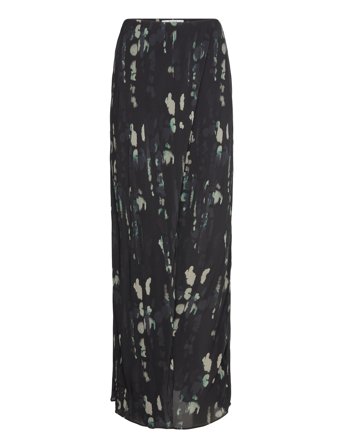 Cristoper Printed Maxi Skirt Black Dante6