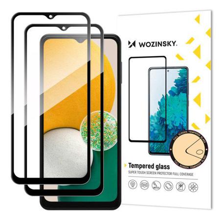 2-pack Skärmskydd Samsung A13 5g I Glas Fullskärm Svart