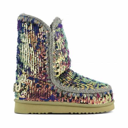 Mou, Winter Boots Blauw, Dames, Maat:38 EU