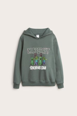 Kappahl | Hettegenser Minecraft | Kakigrønn