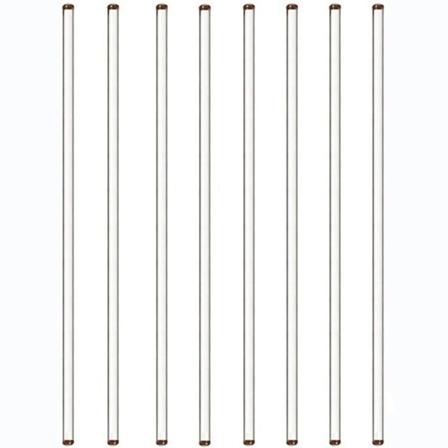 8 Stk Glas omrørerstang Omrørerstang