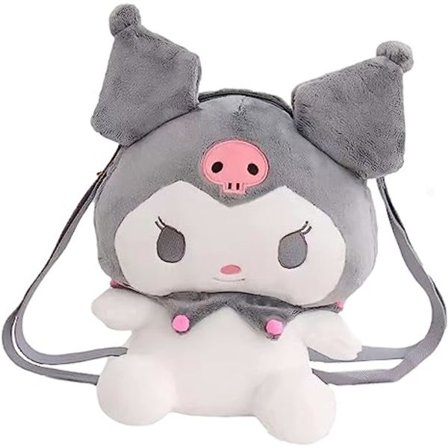 Kawaii plys rygsæk til piger kvinder sød tegneserie legetøj taske blød skole
