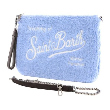 MC2 Saint Barth Shoulder straps & Messenger , Blauw , Dames , Maat: ONE Size Heuptassen