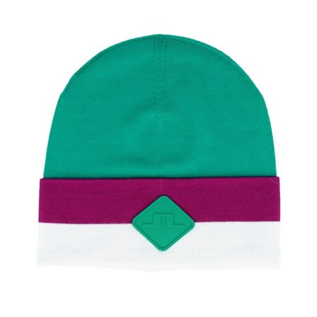 J.Lindeberg - Vihreä cuff Beanie - Merino Stripe Bosphorus Cuff @ Hatstore