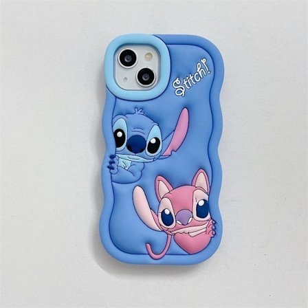 (Til iPhone 11 Pro) Lilo og Stitch Silikone Etui Telefon Cover Stitch