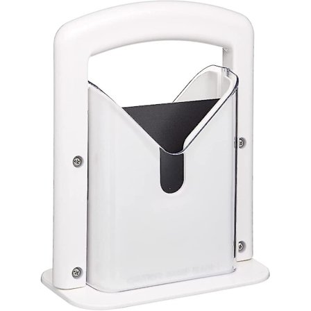 Bagel-leikkuri Kotiin, Bagel-leikkuri Ruostumattomasta Teräksestä (1 kpl, valkoinen