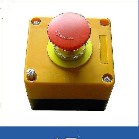 Nødknapp, Kontrollboks med Trykknapp og Nødknapp